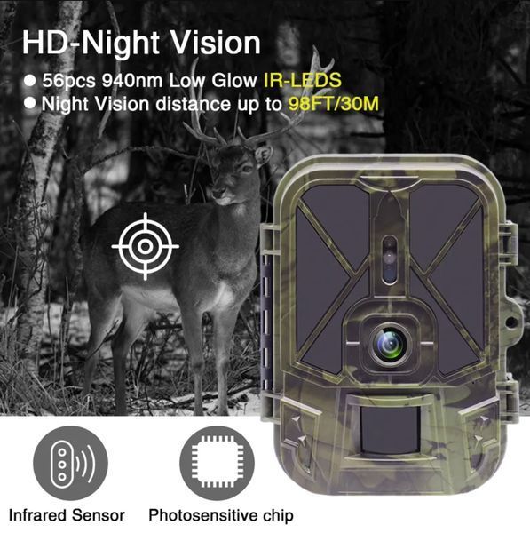 Фотоловушка Suntek HC 940A LIG 4K (36Mp) 8000mah Акумулятор 7541523185 фото