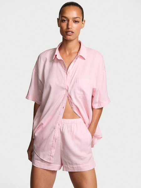 Модалово-котонова піжама Victoria's Secret Розмір  S,M Модалово-котонова піжама Victoria's Secret фото