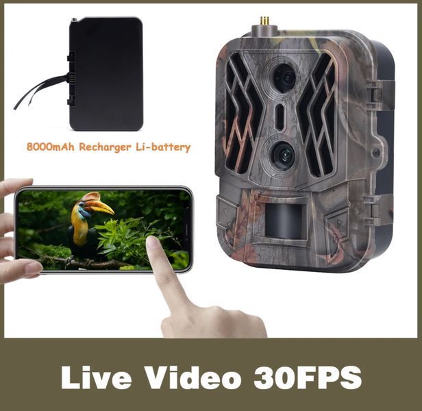 Фотоловушка Suntek HC 950 PRO LIG 4K (50Mp, Облако, Онлайн Видео) 2 Лінзи 15756633 фото