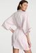 Халат Victoria's Secret Backstage Satin Sparkle Short Robe Рожева смужка Розмір M/L Халат Victoria's Secret Backstage Satin Sparkle Short Robe Рожева смужка Розмір M/L фото 4