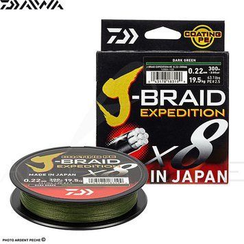 Шнур рибальський плетений Daiwa J-Braid Expedition х8 150м (#06) j-b-06 фото