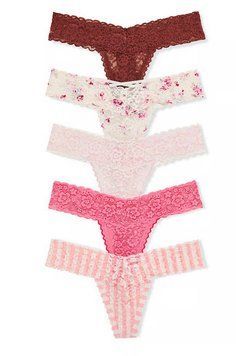 Набір трусиків 5-Pack Lacie Thong Panties Multi Spring Розмір S Набір трусиків 5-Pack Lacie Thong Panties Multi Spring Розмір S фото